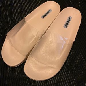 Cape Robbin summer see through slides